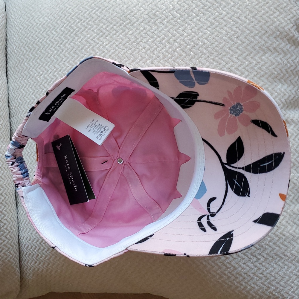 Kate Spade New York Logo Cap/Floral Pearl Blush - Picture 5 of 12
